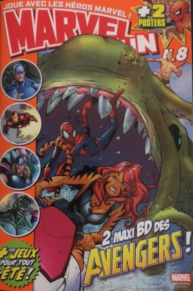 couverture comic 2 maxi BD des Avengers (kiosque)