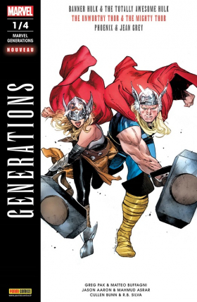 couverture comics Marvel Generations T1