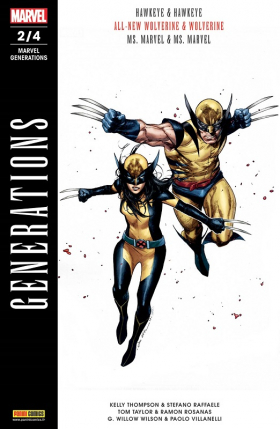 couverture comics Marvel Generations T2