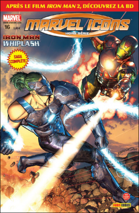 couverture comics Iron Man vs Whiplash (kiosque)