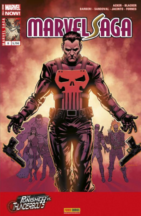 couverture comic Le Punisher face aux Thunderbolts (kiosque)
