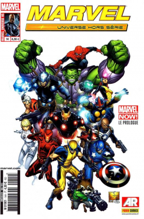 couverture comics Le nouveau monde - Marvel Now ! Le prologue (kiosque)