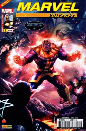 couverture comics Thanos (1/2) (kiosque)