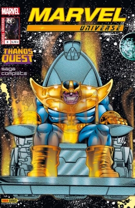 couverture comics La quête de Thanos (kiosque)