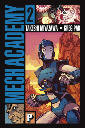 couverture comic Mech academy T2