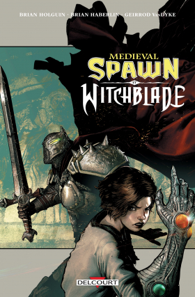couverture comics Medieval Spawn et Witchblade
