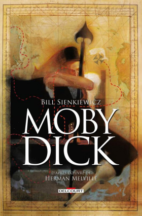 couverture comics Moby Dick (Delcourt Comics)