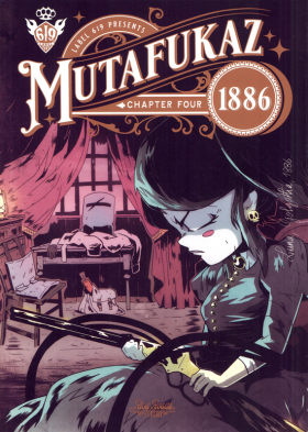 couverture comics Mutafukaz 1886 T4