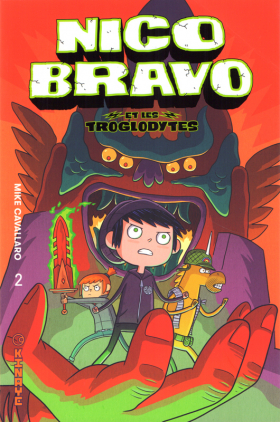 couverture comics Nico Bravo et les troglodytes