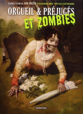 couverture comics Orgueil et préjugés et zombies