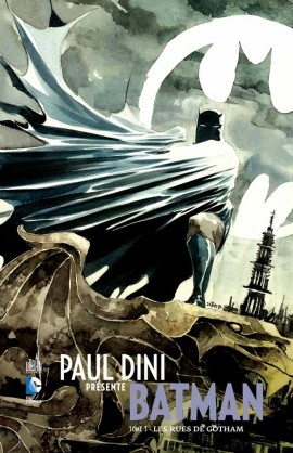 couverture comic Les rues de Gotham