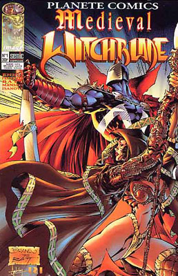 couverture comics Medieval Witchblade (kiosque)