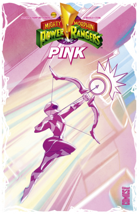 couverture comic Power Rangers Pink