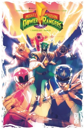 couverture comic Power Rangers T1