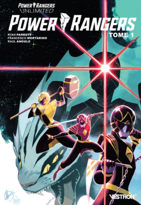 couverture comics Mighty Morphin Power Rangers