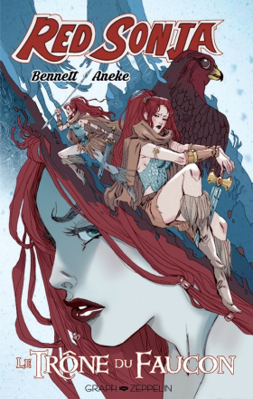 couverture comics Red Sonja - Le Trône du Faucon