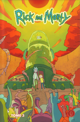 couverture comics Rick and Morty T3