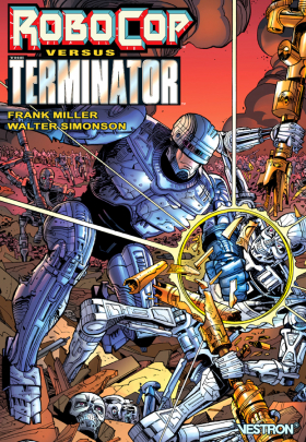 couverture comics Robocop versus the Terminator
