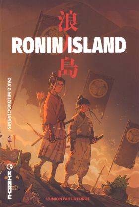 couverture comic Ronin Island T1