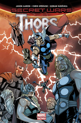 couverture comic Secret Wars - Thors