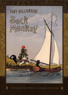 couverture comics Sock Monkey, nouvelles aventures d'un singe de chiffon
