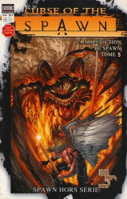 couverture comics La malédiction de Spawn T5 (kiosque)
