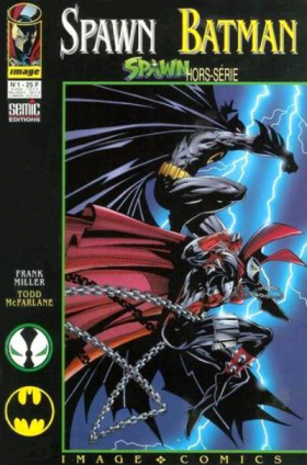couverture comics Spawn / Batman (kiosque)