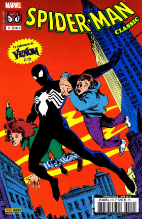 couverture comics La naissance de Venom (1/2) (kiosque)