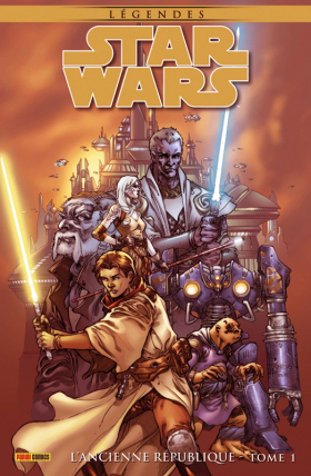 couverture comics La Genèse des Jedi - L'éveil de la Force