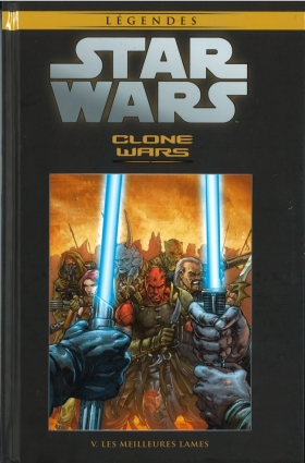 couverture comics Clone Wars - Les meilleures lames