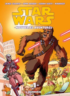 couverture comics Star Wars Nouvelles Aventures T1