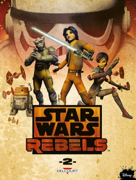 couverture comics Star Wars Rebels T2