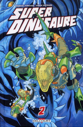 couverture comic Super Dinosaure T2