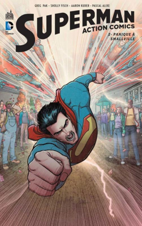 couverture comic Panique à Smallville