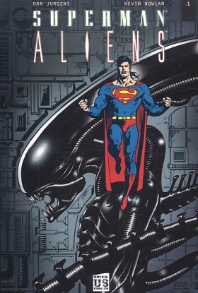 couverture comics Superman vs Aliens T1