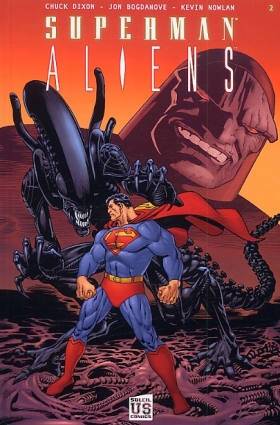 couverture comic Superman vs Aliens T2