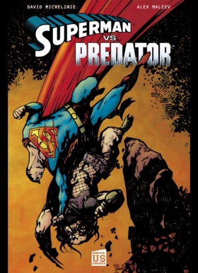 couverture comics Superman vs Predator
