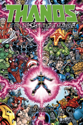 couverture comic L&#039;ascension de Thanos