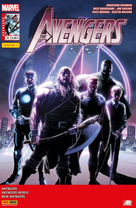 couverture comics Les trois Avengers (kiosque)