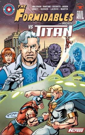couverture comic The Formidables vs The Mighty Titan