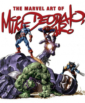 couverture comic The Marvel art of Mike Deodato Jr.