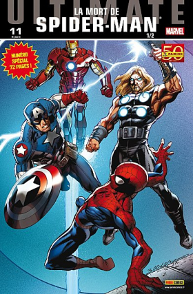 couverture comics La mort de Spider-Man (1/2) (kiosque)
