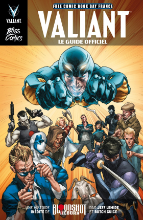 couverture comics Valiant - Le guide officiel