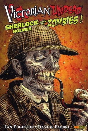 couverture comic Sherlock Holmes contre les zombies !