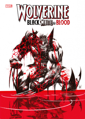 couverture comics Wolverine Black, White & Blood