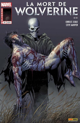 couverture comic La mort de Wolverine (2/2) (kiosque)