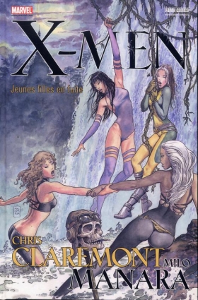 couverture comics X-Men - Jeunes filles en fuite