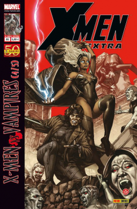 couverture comic La malédiction des mutants (4/5) - X-Men vs Vampires (kiosque)