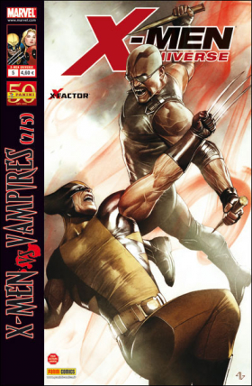 couverture comic La malédiction des mutants (2/5) - X-Men vs Vampires (kiosque)