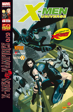 couverture comic La malédiction des mutants (3/5) - X-Men vs Vampires (kiosque)